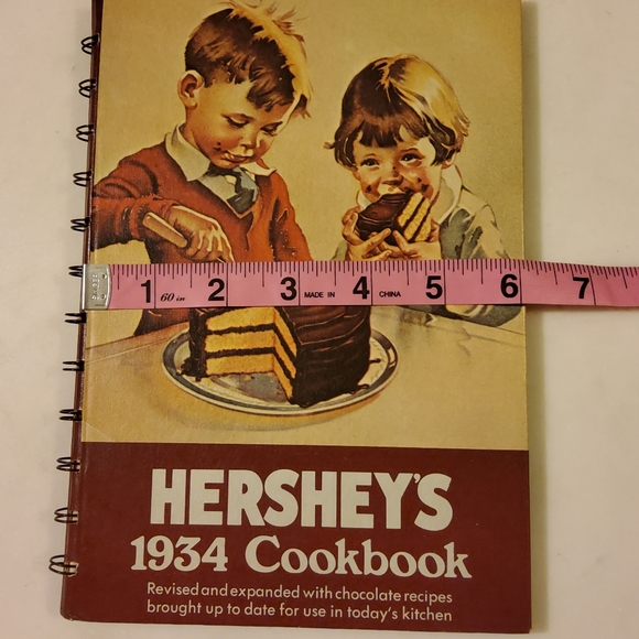 Vintage Hersheys 1934 Spiral Cookbook Revised & Expanded 1971 - Picture 11 of 17